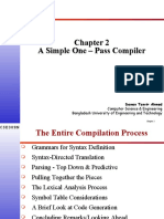 A Simple One - Pass Compiler