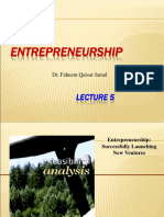 Lect5 Entrepreneurship - Feasability-1