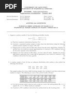 STA3030F - Jan 2015 PDF