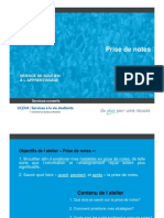 Prise Notes PDF