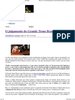 O Julgamento Do Grande Trono Branco Portal Da Teologia PDF