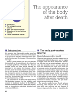 The Appearance of The Body After Death: The Early Post-Mortem Interval