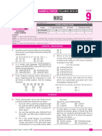 Sample Paper Syllabus 2019-20: Class