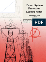 Power System Protection Lecture Notes