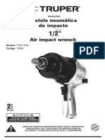 Pistola Neumática de Impacto Air Impact Wrench: Instructivo