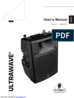 User S Manual: Version 1.1 October 2000