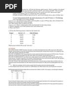 Cost of Capital Excercises