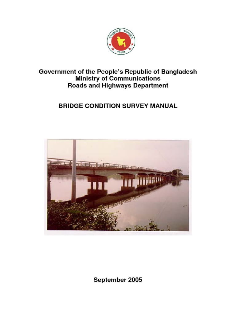 Bridge Condition Survey Procedures | PDF | Road | Bridge