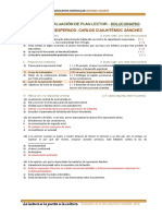 Primera Evaluacion Del Plan Lector 2012 Solucionario PDF