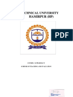 B.Pharma Complete Scheme and Syllabus PDF