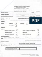 Formato de Solicitud de Permisos y Licencias