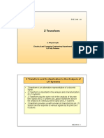 Z Transform: Z Transform and Its Application To The Analysis of LTI Systems