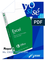 Manual MS Excel 2013 Avanzado
