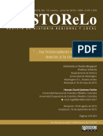 Entrevista. Charles Bergquist. Los Historiadores Son Reacios a La Comparación