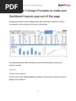 Dashboard Design Layout