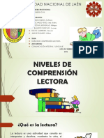 Niveles de Comprensión Lectora