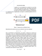 Dilatacion Lineal