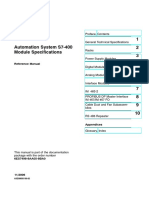 S7-400 Module Specification - 425rfh - e PDF