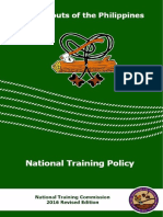 BSP National Training Policy 2016