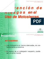 Prevención de Riesgos en el Uso de la Motosierra 2001.ppt