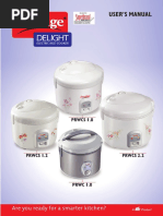 Prestige Rice Cooker Manual