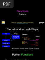 Functions: Python For Informatics: Exploring Information