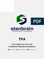1999 SPMB PKN STAN Soal PDF