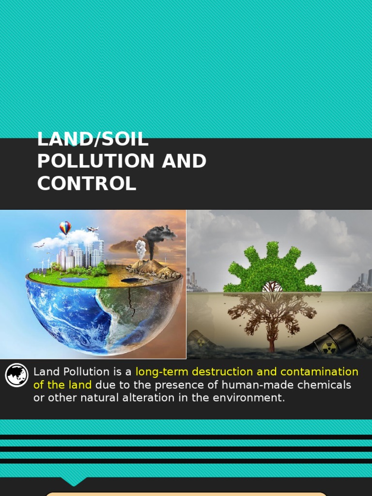 Control Of Land Pollution