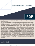 Propiedades de los Sistemas Cerrados en Parejas con Problemas