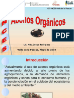 Clase Abonos Organicos Mayo 2019
