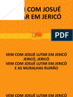 Vem Com Josue Lutar em Jerico