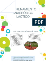 SISTEMA ANAERÓBICO LÁCTICO: ENTRENAMIENTO Y EFECTOS