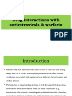 Drug Interactions With Antiretrovirals & Warfarin