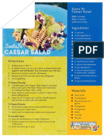 Santa Fe Ceasar Salad
