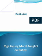 Mga Isyung Moral