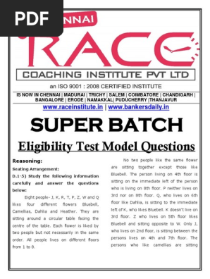 Model Question Race Pdf Htc Business