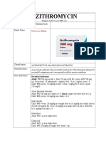 AZITHROMYCIN