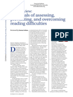 Book Review - Essentials of Assessing, Preventing, And Overcoming Reading Difficulties - Emma Nahna