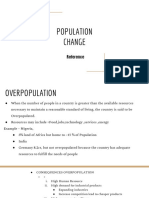 POPULATION DYNAMICS: BIRTH RATES, DEATH RATES, AND MIGRATION