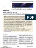 Holographic Particle Localization Under Multiple Scattering: Research Article