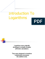 Introduction to Logarithms Explained