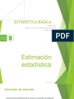 Estimación Puntual y Por Intervalo