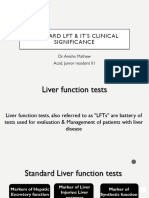 Standard LFT and It's Clinical Significance