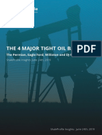 The 4 Major Tight Oil Basins: The Permian, Eagle Ford, Williston and DJ-Niobrara
