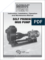Self Priming Mud Pump - Maintenance Manual