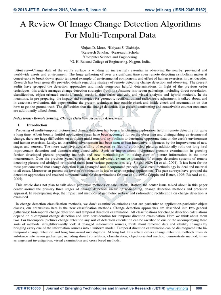 JETIR My Paper | PDF | Object Oriented Programming | Geographic ...