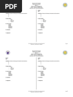 Republic of The Philippines Department of Education Region XII Schools Division of Cotabato City Daily Lesson Plan in Personal Development