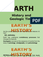 EARTH History and Geologic Time
