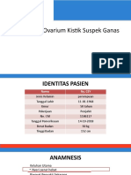 Neoplasma Ovarium Kistik Suspek Ganas