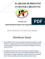 Situasi Kaki Gajah Di Prov Kep - Babel 2018